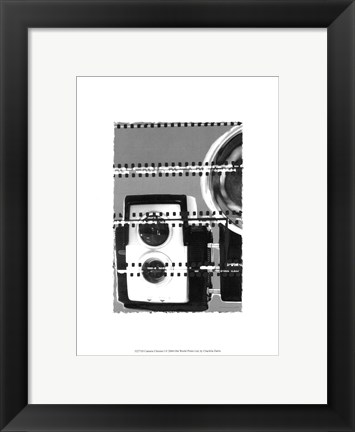 Framed Camera Chrome I Print