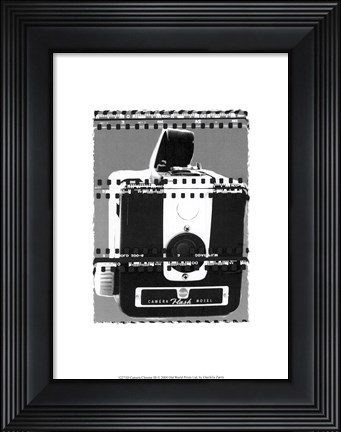 Framed Camera Chrome III Print