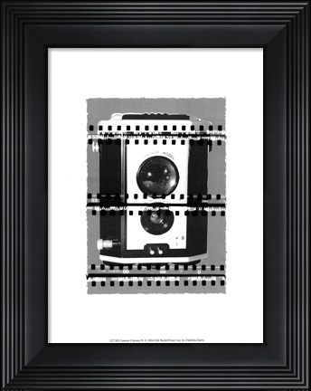 Framed Camera Chrome IV Print