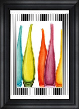 Framed Stained Glass II Print