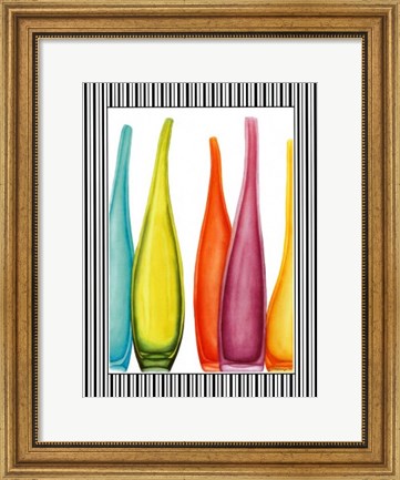 Framed Stained Glass II Print
