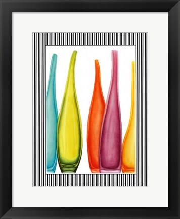 Framed Stained Glass II Print