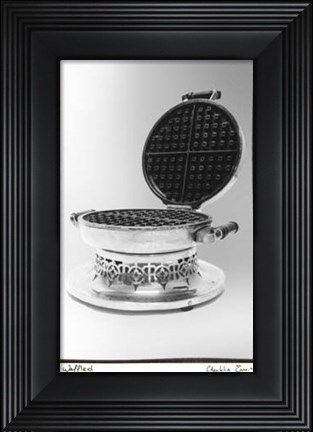 Framed Waffled Print
