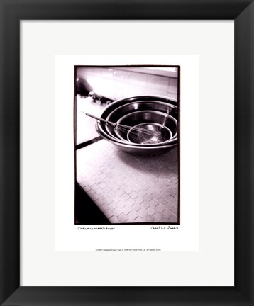 Framed Cinnamon French Toast Print