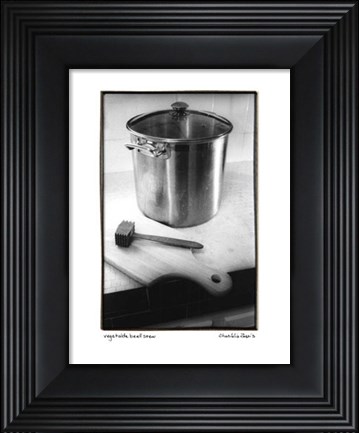 Framed Vegetable Beef Stew Print