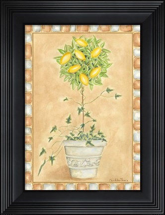 Framed Tuscan Fruit II Print