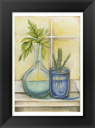 Framed Sunkissed Herbs I Print