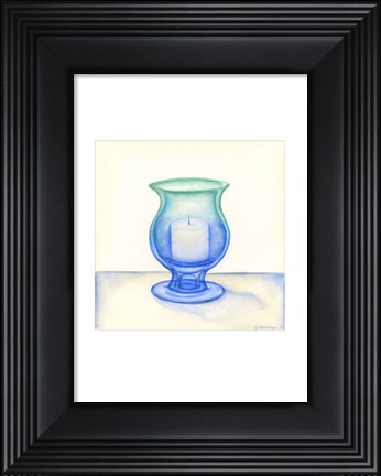 Framed Solitary Votive I Print