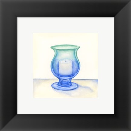 Framed Solitary Votive I Print