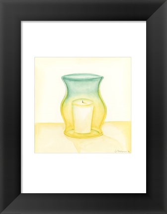 Framed Solitary Votive IV Print