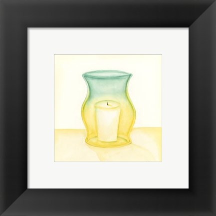 Framed Solitary Votive IV Print