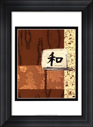 Framed Indonesian Harmony Print