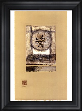 Framed Chinese Series - Tranquility II Print