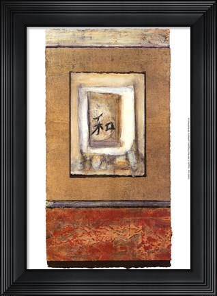 Framed Asian Tranquility Print