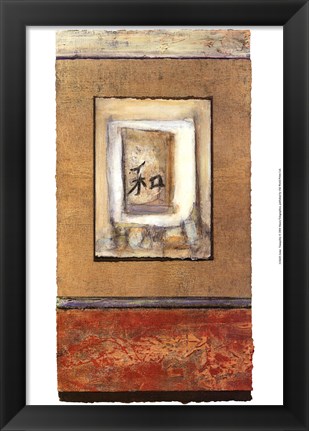 Framed Asian Tranquility Print