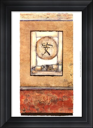 Framed Asian Harmony Print