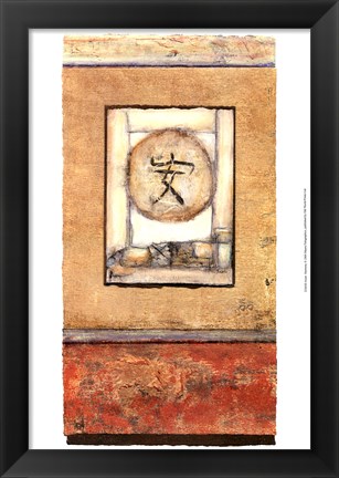 Framed Asian Harmony Print