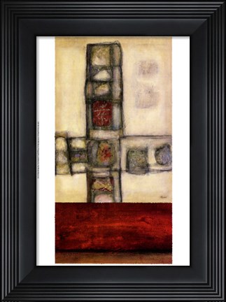Framed Oriental Breeze II Print
