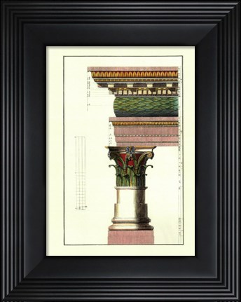Framed Small Column (AS) II Print