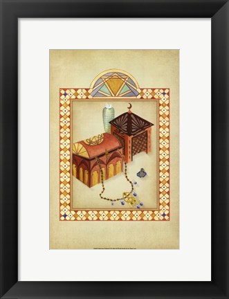 Framed Moroccan Treasures II Print