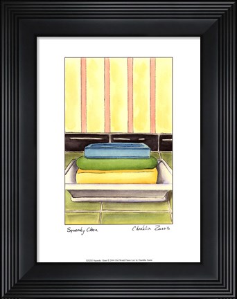 Framed Squeaky Clean Print