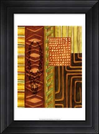 Framed Tribal Spirit II Print
