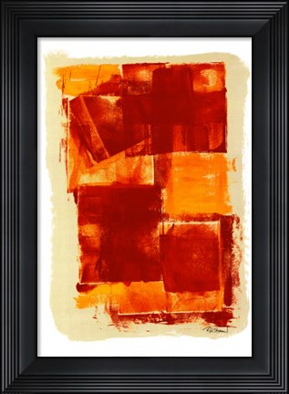 Framed Monoprint I Print