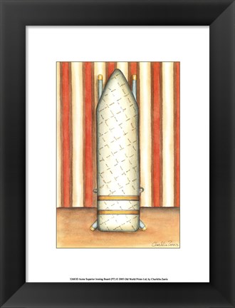 Framed Acme Superior Ironing Board (PT) Print