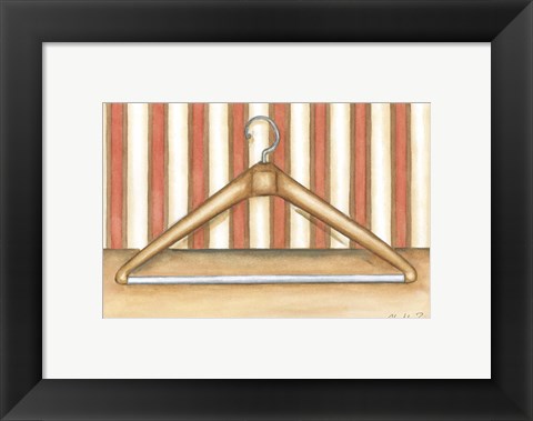 Framed Acme Ultra Clothes Hanger (PT) Print