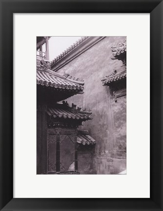 Framed Old Beijing Print