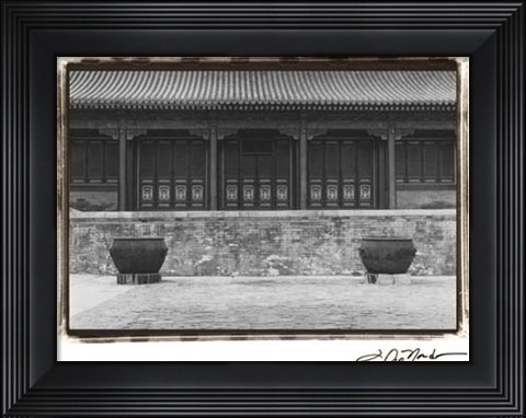 Framed Chinese Symmetry, Beijing Print