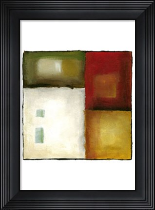 Framed Mirrored Reflections I Print