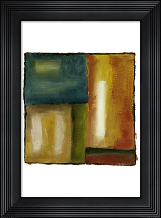 Framed Mirrored Reflections III Print