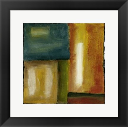 Framed Mirrored Reflections III Print