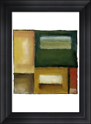 Framed Mirrored Reflections IV Print