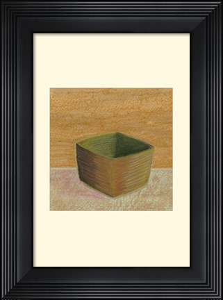 Framed Rustic Bowl I Print