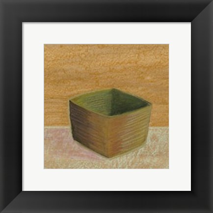Framed Rustic Bowl I Print