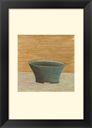 Framed Rustic Bowl IV Print