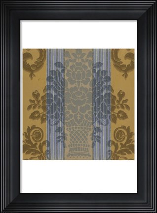 Framed Divine Damask I Print