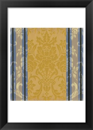 Framed Divine Damask II Print