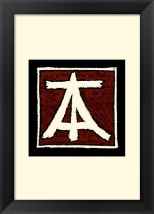 Framed Origin Print