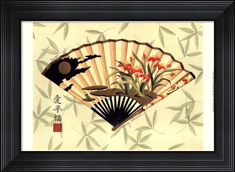 Framed Art of the Geisha II Print