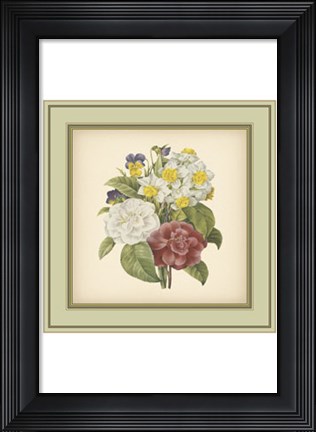 Framed Tuscany Bouquet (P) I Print