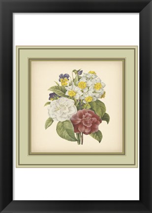 Framed Tuscany Bouquet (P) I Print