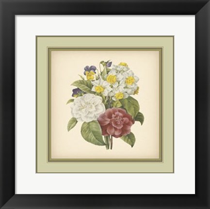 Framed Tuscany Bouquet (P) I Print