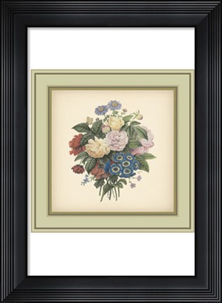 Framed Tuscany Bouquet (P) II Print