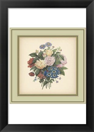 Framed Tuscany Bouquet (P) II Print