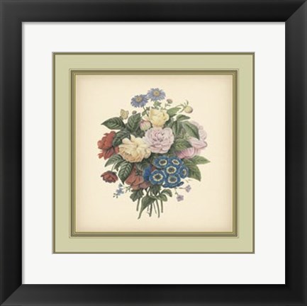 Framed Tuscany Bouquet (P) II Print