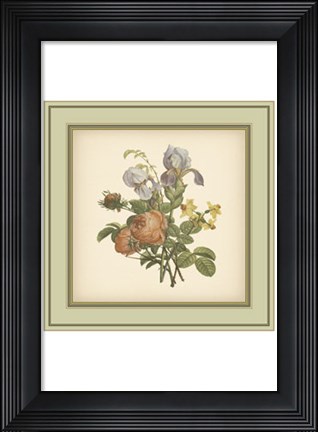Framed Tuscany Bouquet (P) IV Print