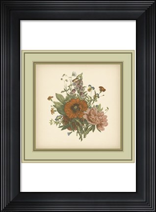 Framed Tuscany Bouquet (P) V Print